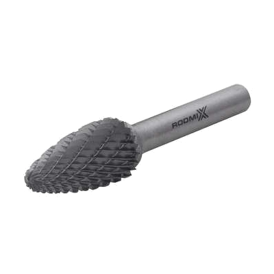 Борфреза параболическая F 10х20 M06 двойная насечка Борфреза параболическая F 10х20 M06 двойная насечка