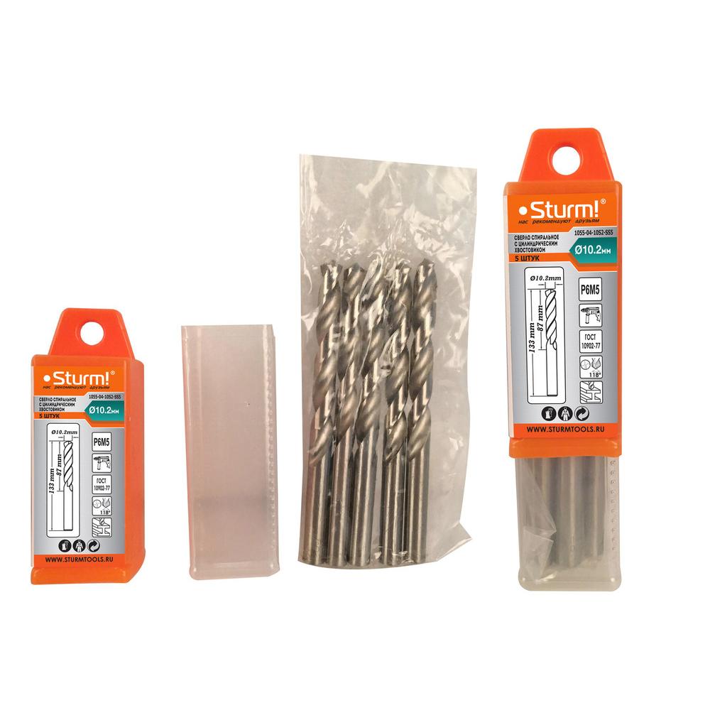 Сверло по металлу Sturm! 1055-04-10S2-SS5