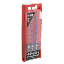 Набор универсальных сверл для дрели перфоратора Hammer 202-947 Набор универсальных сверл для дрели перфоратора Hammer 202-947