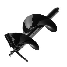 Шнек для грунта Denzel ER-300, диаметр 300 мм, длина 800 мм,соединение 20 мм, съемный нож