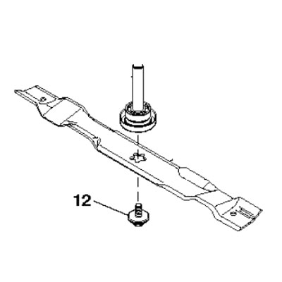 Нож трактора 42 дюйма High lif для трактора Husqvarna 5321389-71 Нож трактора 42 дюйма High lif для трактора Husqvarna 5321389-71