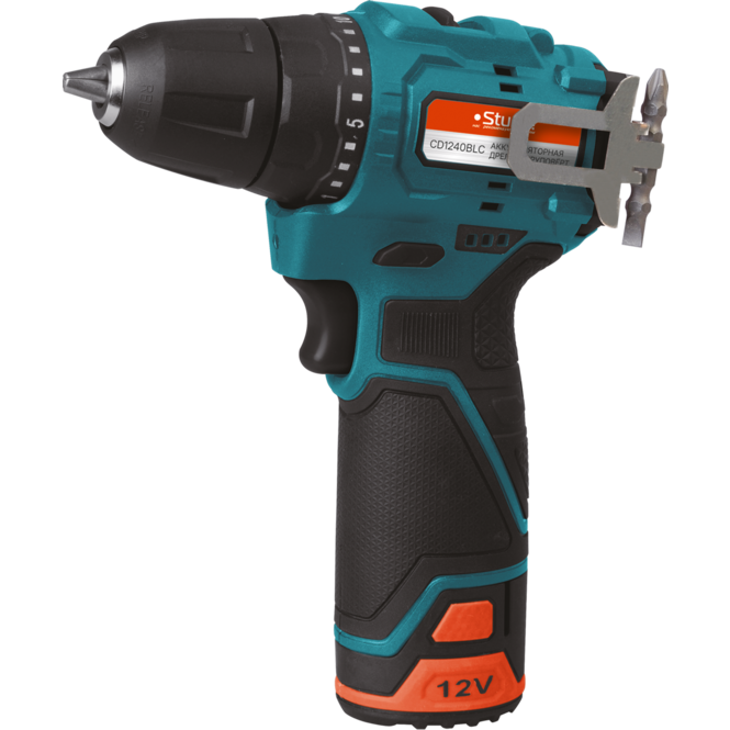 Аккумуляторный шуруповерт Sturm! CD1240BLC BatterySystem12V