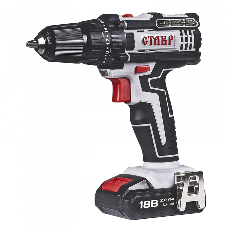 Дрель-шуруповерт аккумуляторная СТАВР ДА-18Л Дрель-шуруповерт аккумуляторная СТАВР ДА-18Л