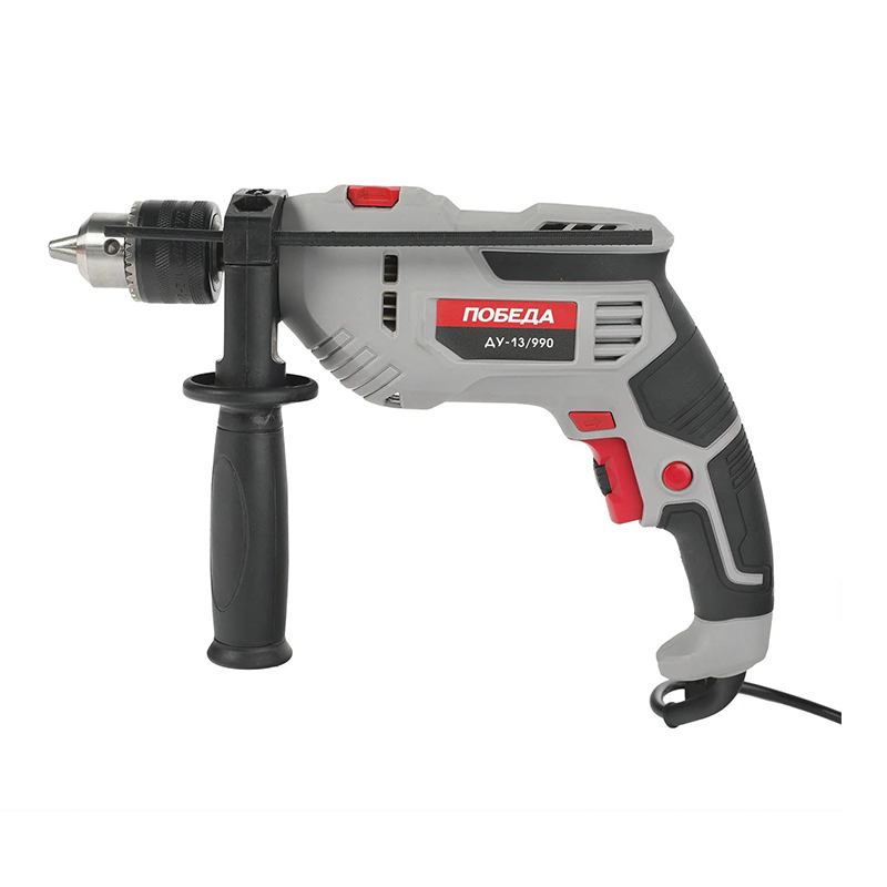 Дрель ударная ПОБЕДА ДУ-13/990