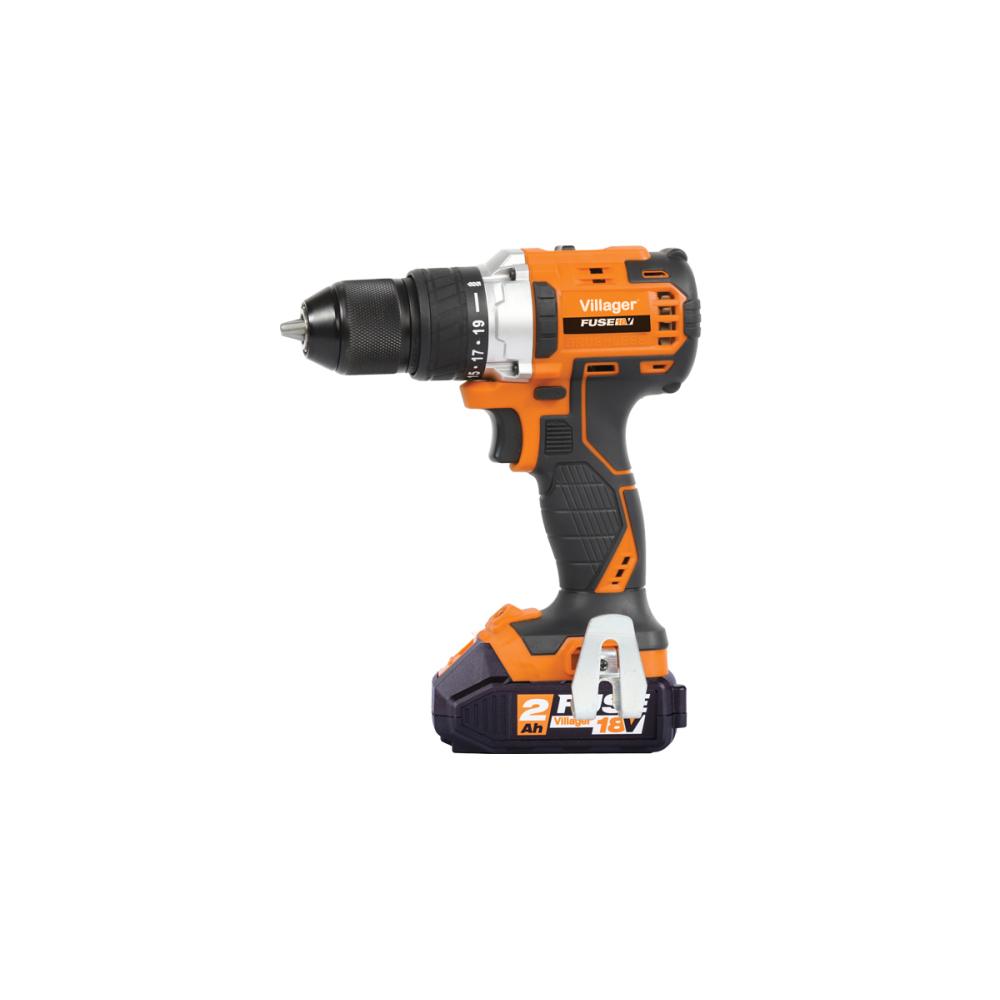 Дрель-шуруповёрт бесщёточная аккумуляторная Villager VLP 5020 2BSC Дрель-шуруповёрт бесщёточная аккумуляторная Villager VLP 5020 2BSC