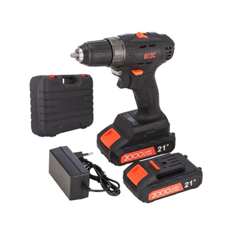 Аккумуляторный шуруповерт бесщеточный ACDC BLLI-21B ONE PLUS Li-ion-2шт, 2.0Ач, 50Нм