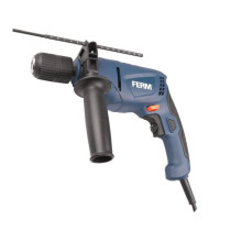 Ударная дрель Ferm PDM1051, 550 Вт синий/черный Ударная дрель Ferm PDM1051, 550 Вт синий/черный