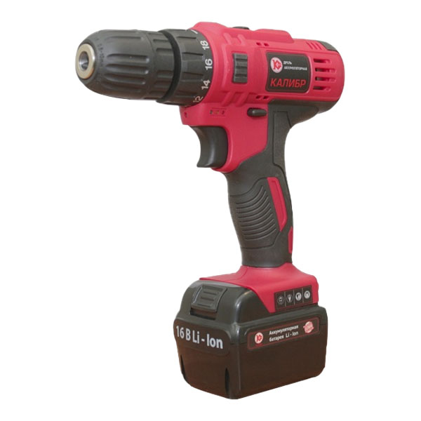 Аккумуляторная дрель Калибр ДА-16 Аккумуляторная дрель Калибр ДА-16