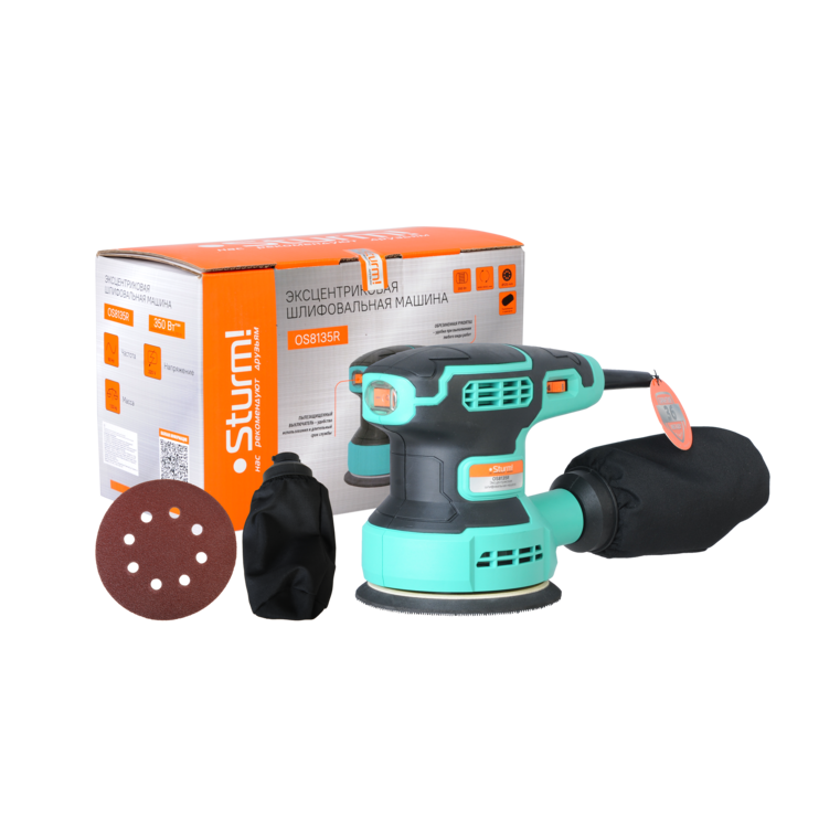 Эксцентриковая шлифовальная машина Sturm OS8135R