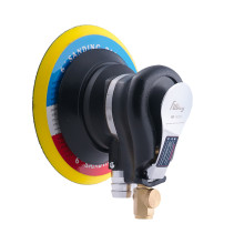 Пневмошлифмашина орбитальная SR150CV с пылеотводом c набором (140л/м 9000об мин 6,3бар 150мм)