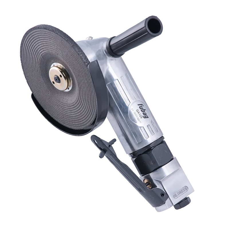 Пневмошлифмашина угловая Fubag GA125 (184 л/мин 6,3 бар 10000 об/мин 125мм) + зачистной диск 125мм Пневмошлифмашина угловая Fubag GA125 (184 л/мин 6,3 бар 10000 об/мин 125мм) + зачистной диск 125мм