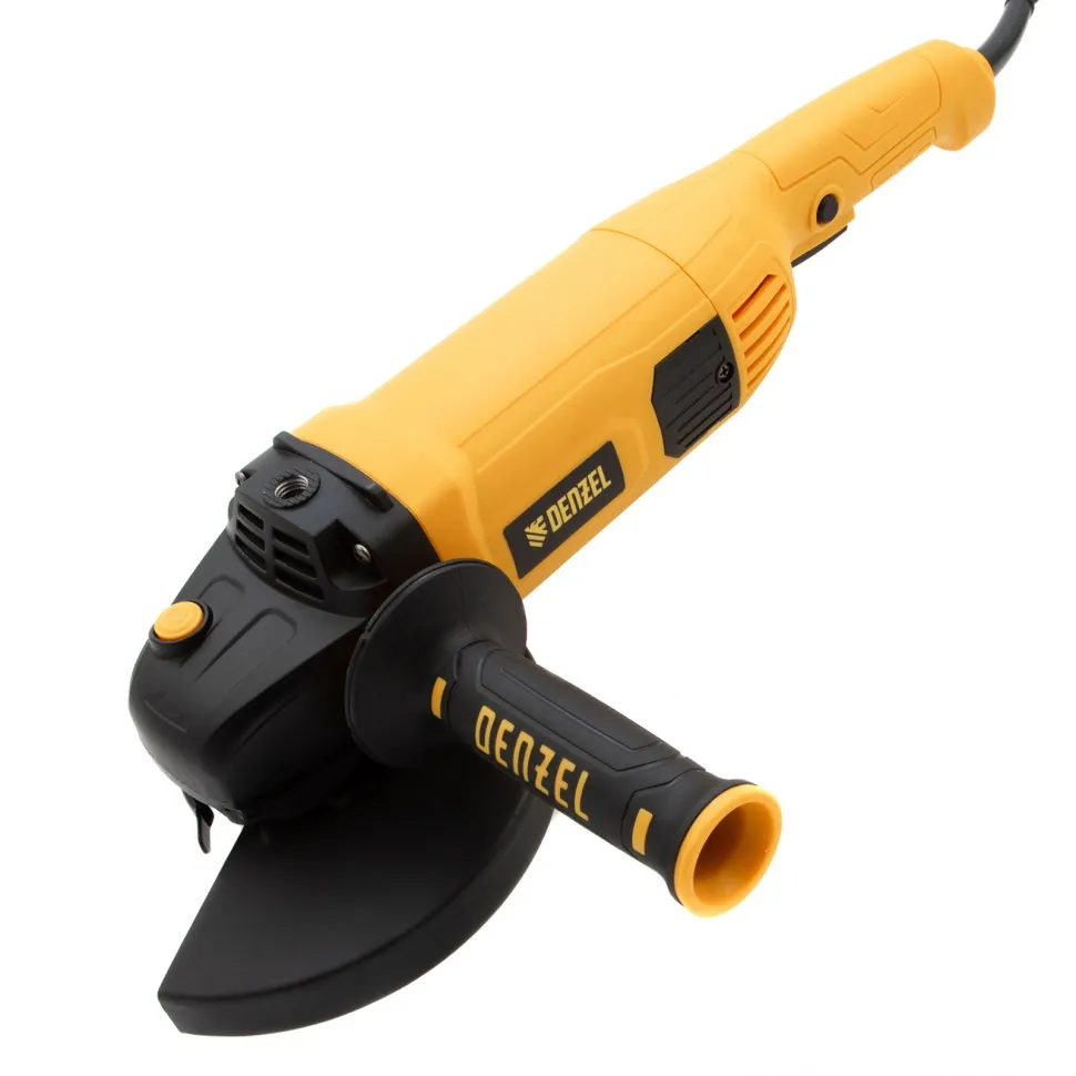 Машина шлифовальная угловая Denzel AG180-2000, 2000 Вт, 180 мм, 8500 об/мин Машина шлифовальная угловая Denzel AG180-2000, 2000 Вт, 180 мм, 8500 об/мин