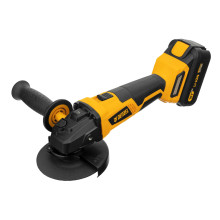Машина углошлифовальная аккумуляторная бесщеточная Denzel BLG-IB-18-125-4, Li-ion, 18 В Машина углошлифовальная аккумуляторная бесщеточная Denzel BLG-IB-18-125-4, Li-ion, 18 В