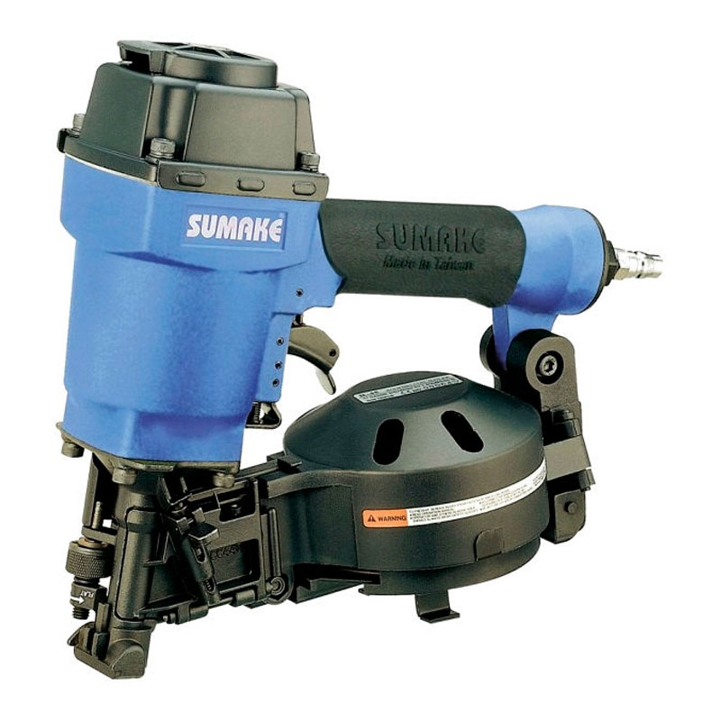 Пневмозабивной пистолет барабанного типа Sumake R-45 (гвоздь кровельный 19-45 мм) Пневмозабивной пистолет барабанного типа Sumake R-45 (гвоздь кровельный 19-45 мм)