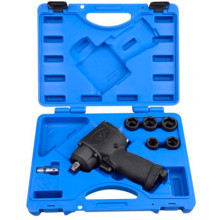 Гайковерт пневматический 1/2″ 610 Нм (комплект)